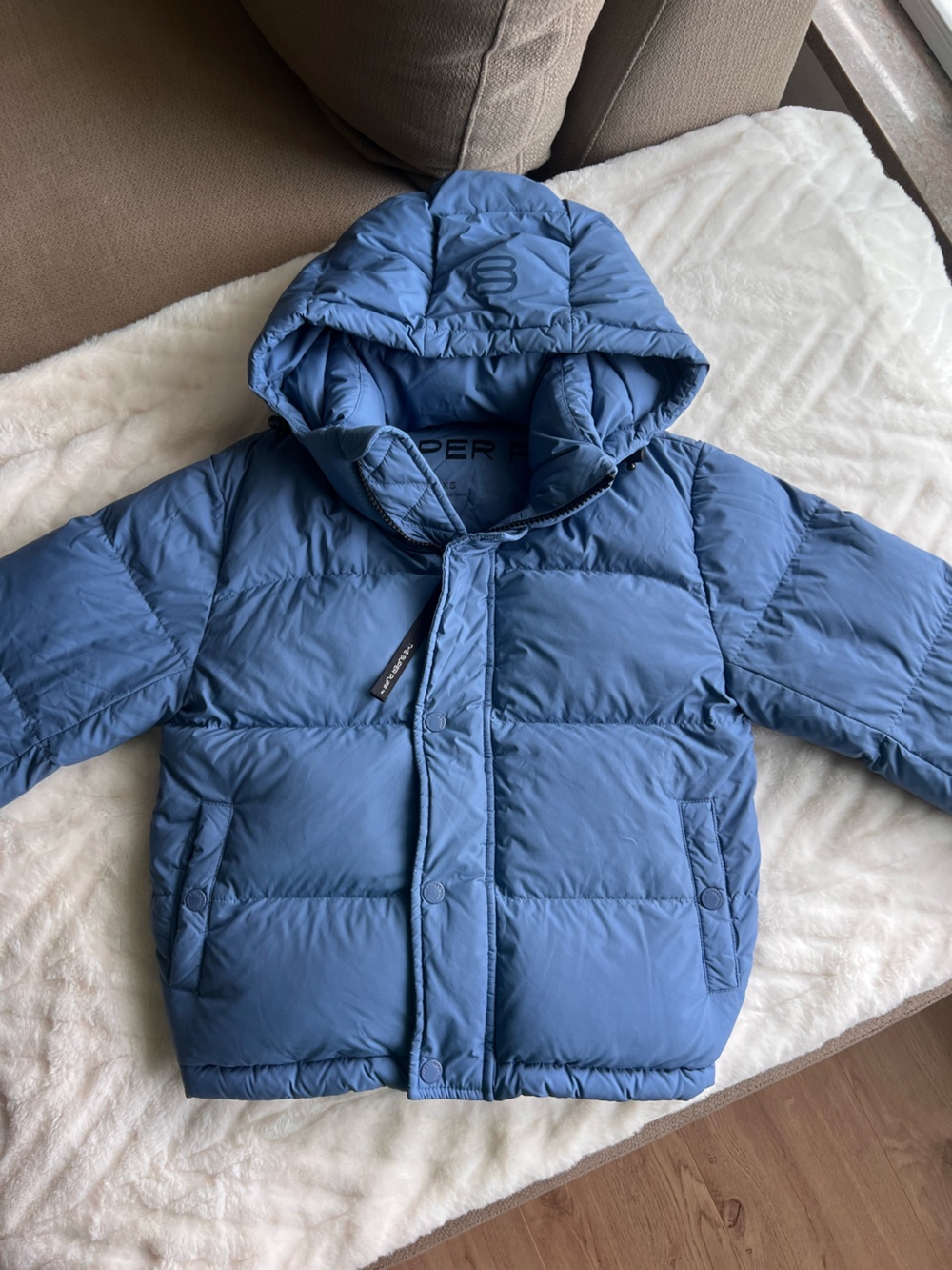 Aritzia Blue The SuperPuff
